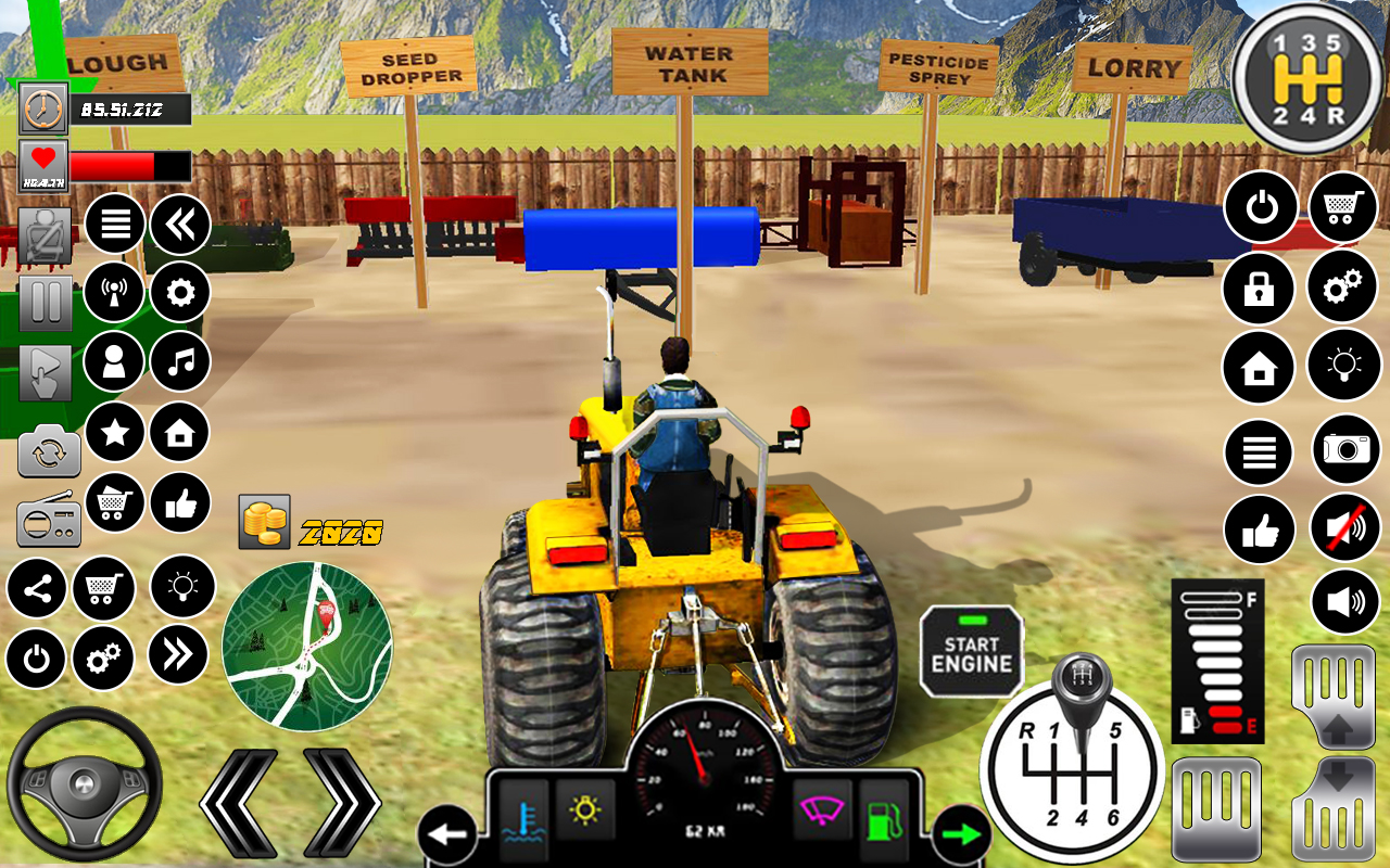 Download do APK de Trator Agrícola Simulador 2019: Village Farming 3D para  Android