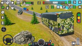 Militar Autobús Conduciendo screenshot 6