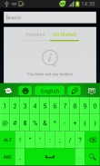 teclado verde screenshot 3