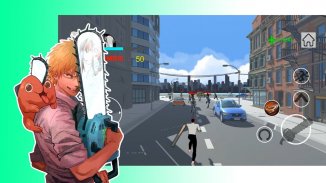 Chainsaw Man VS Zombie Game screenshot 3