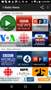 1 Radio News - Podcasts & Live screenshot 2