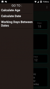 Age and Date Calculator screenshot 1