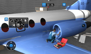 Air plane Mechanic Workshop Garage Simulator 2018 screenshot 4