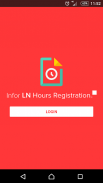 Infor LN Hours Registration screenshot 7