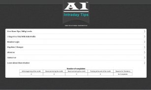 Free Intraday Nse Share Tips - A1 IntradayTips App screenshot 10