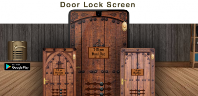 écran de verrouillage de porte