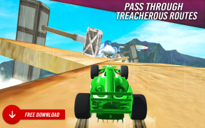 سيارة الفورمولا سباق حيلة- لعبة المسارات المستحيلة screenshot 6