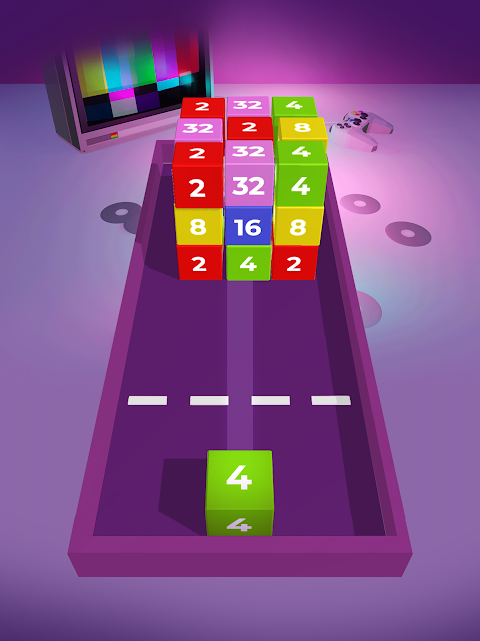 Chain Cube 2048: 3D merge game::Appstore for Android