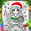 Princess Coloring Book & Games icon