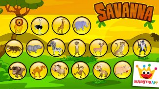 Savanna - Puzzles and Coloring screenshot 6