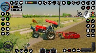 landbouwspel 3D-tractorspel screenshot 2