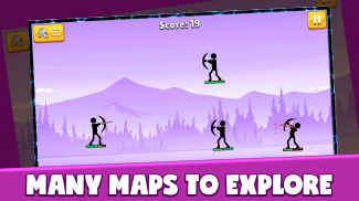 Stickman Archer 2021: Arrow Master Stick Fight screenshot 1