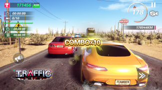 Traffic Fever-juego de coches screenshot 2