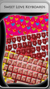 Sweet Love Keyboards screenshot 0