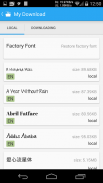 iFont (Font per Android) screenshot 3