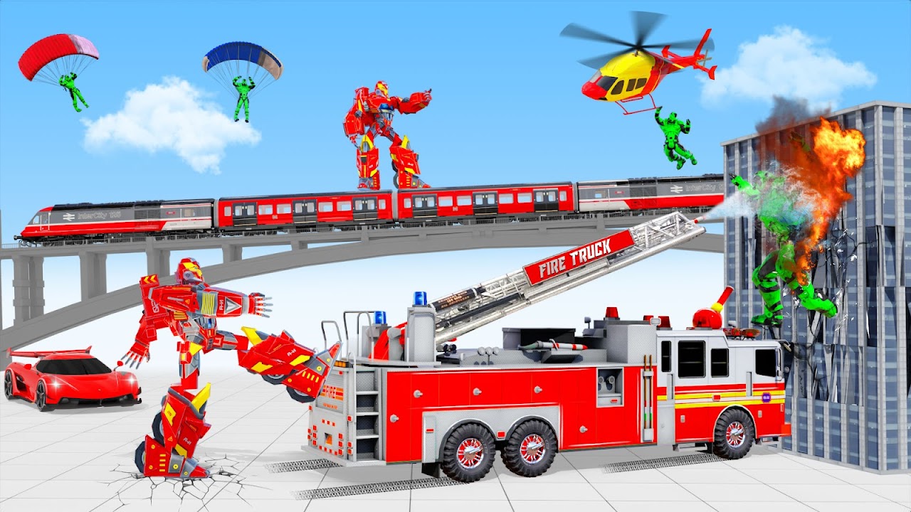 Fire Truck Real Robot Transformation - Загрузить APK для Android | Aptoide