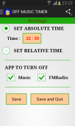 Off Music Timer screenshot 1