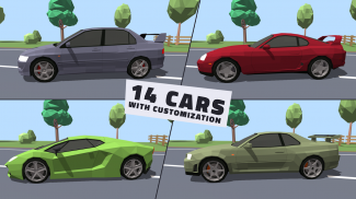 Polygon Drift: Traffic Racing screenshot 6