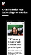 Politiken e-avisen screenshot 2