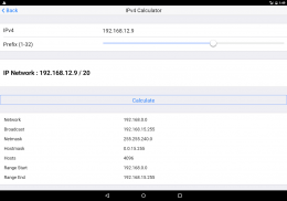 IPv4/v6 CIDR Calculator screenshot 3