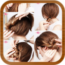 Beautiful Hairstyle Turorial : Step By Step Icon