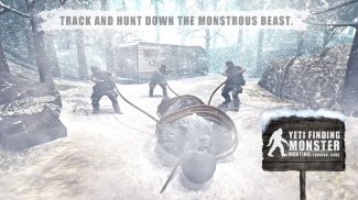 Yeti Finding Monster Hunting: Survival Game screenshot 3