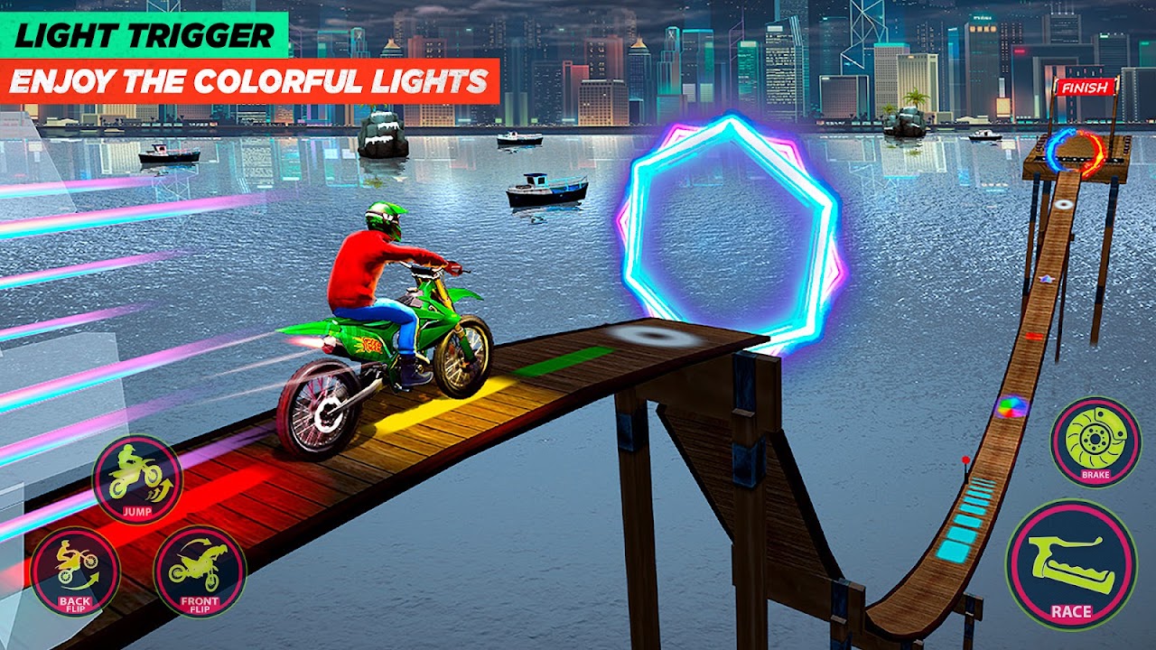 Final Bicicleta Truques Façanha 3D - jogo de moto - Download do APK para  Android