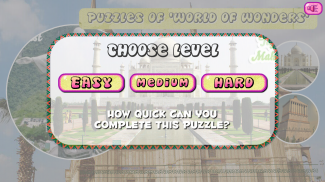 "World of Wonders" quebra-cabeça grátis screenshot 1