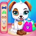 Cute Puppy Pet Care Grooming Game