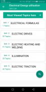 Electrical Energy Utilization screenshot 6