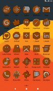 Orange Icon Pack Paid screenshot 13