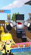 3D Ninja Boy Blocks Skins Run screenshot 1