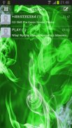 GO SMS Pro Green Smoke Theme screenshot 0