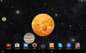 Solar System 3D Free LWP screenshot 4