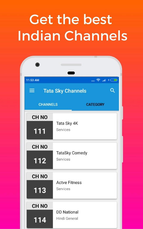 Tata sky sale dth app download