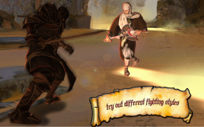 निंजा कुंग फू लड़ -  तलवारबाज़ी टूर्नामेंट screenshot 2