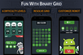 Binary Grid - Brain Math Game screenshot 0