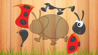 Puzzles for kids World of Insects screenshot 2