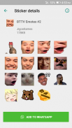 BTTV Livestream Emote Stickers - WAStickerApps screenshot 4