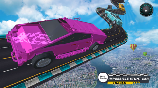 Cybertruck Stunts Driving Simulator: Racing Game screenshot 2