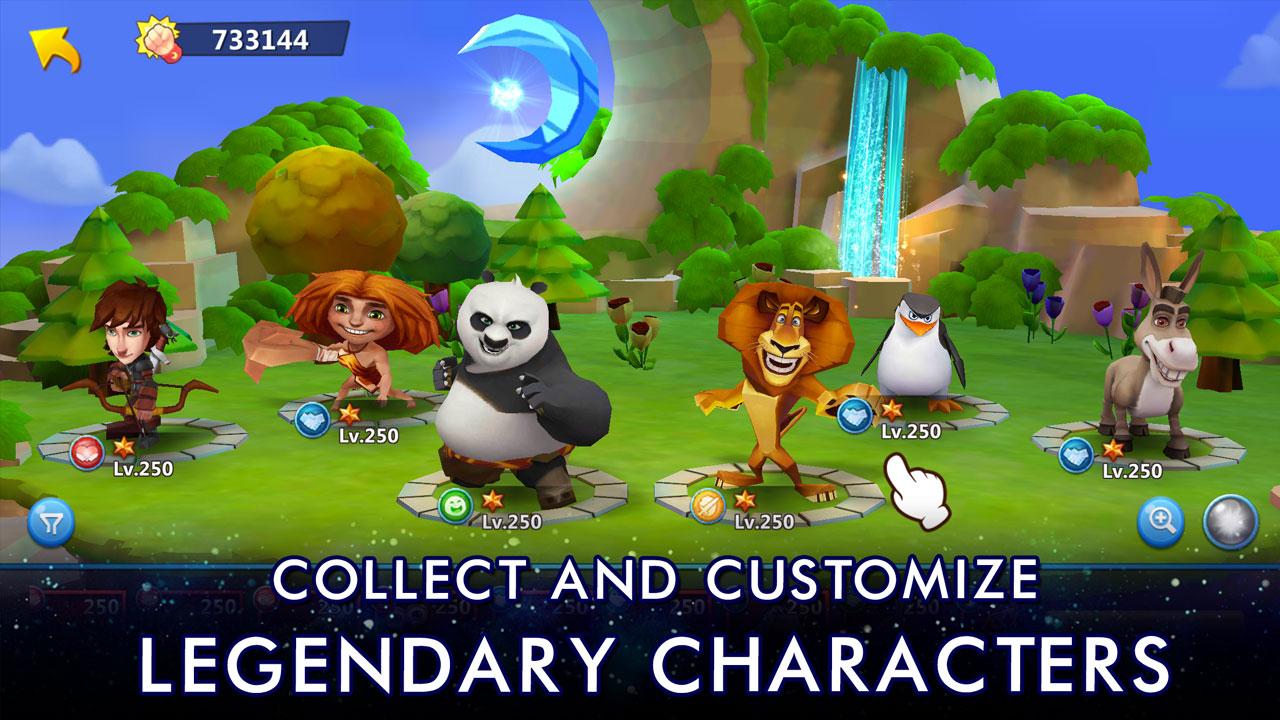 DreamWorks Universe of Legends para Android - Baixe o APK na