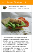 Recetas Dieteticas screenshot 2