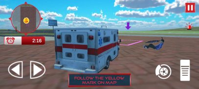 City Rescue Ambulance Driving Simulator Game screenshot 4