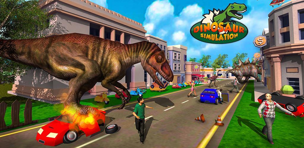 Download Dinosaur Games City Rampage android on PC