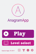 AnagramApp. Word anagrams screenshot 1