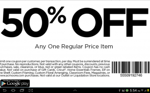 Coupons for AC Moore screenshot 0