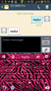 Pink Zebra Keyboard screenshot 9