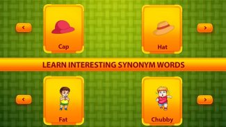 Learn Synonym Words for kids - Similar words screenshot 5