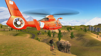 Police Helicopter Flying Simulator screenshot 4