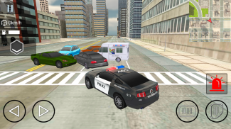 Policja Car Simulator Chase screenshot 6